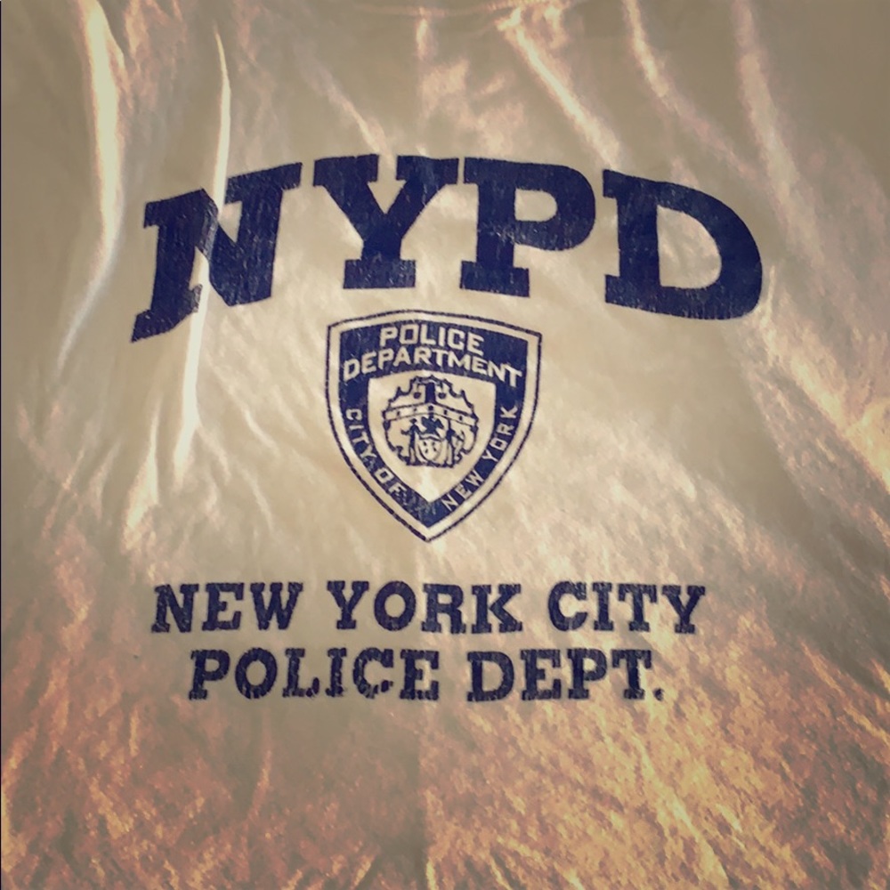 VINTAGE NYPD POLICE DEPTARTMENT SHIRT